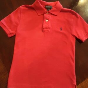 Ralph Lauren Polo shirt - boys size 8 in red